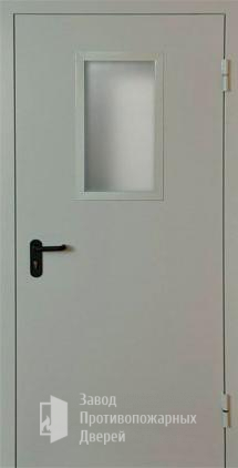 Фото двери «Однопольная со стеклопакетом EI-30» в Воскресенску