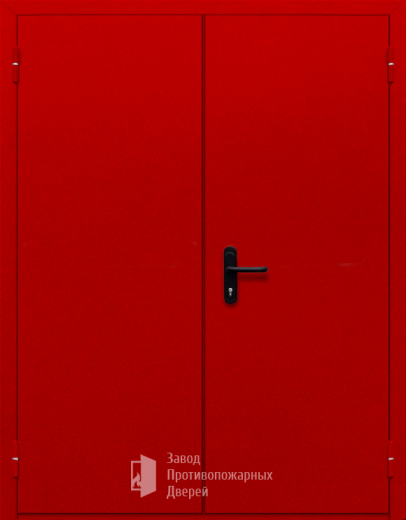 Фото двери «Двупольная глухая (красная)» в Воскресенску