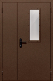 Фото двери «Полуторная со стеклом №28» в Воскресенску